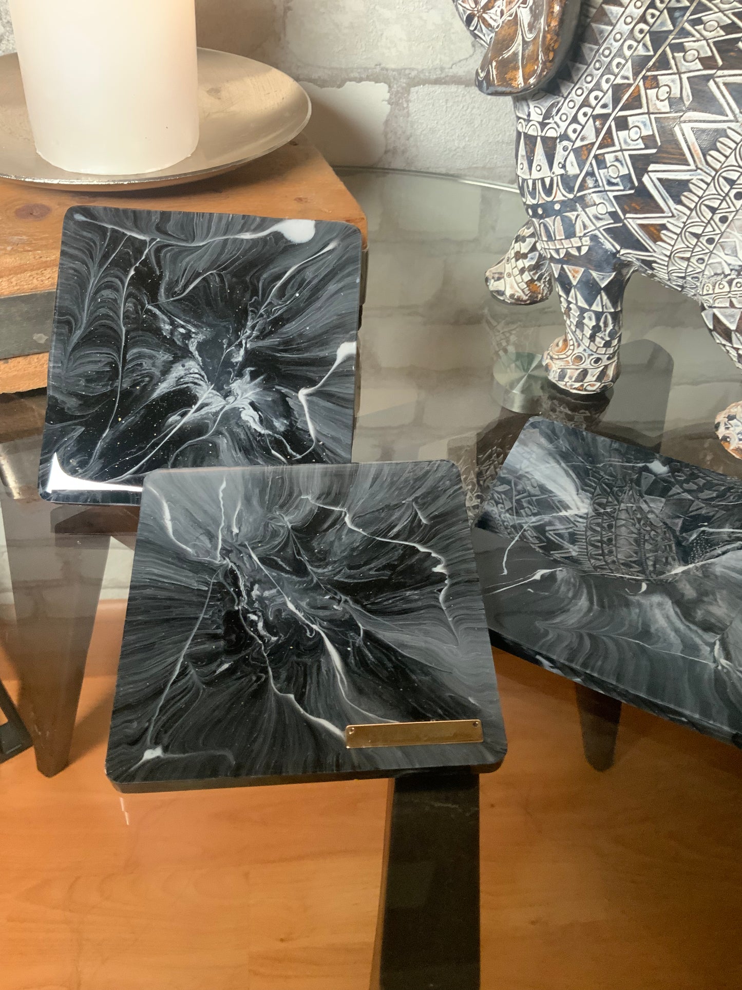 Portavasos Marble Deluxe