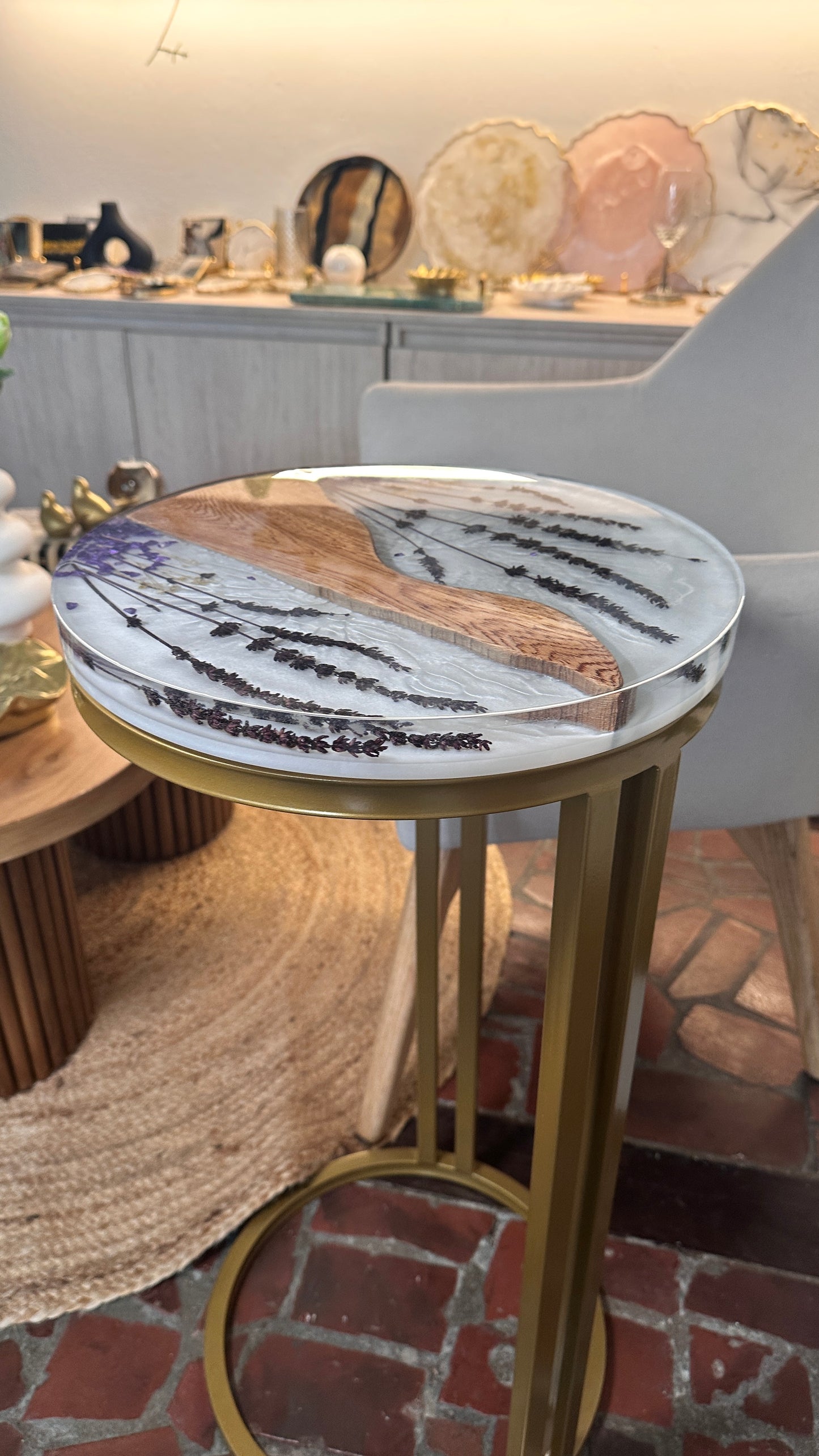 Mesa de Diseño Lavanda