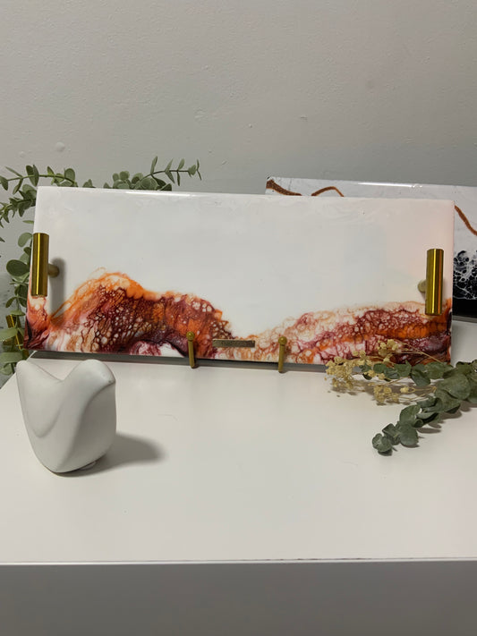 BANDEJA DECO WOOD (Copper Gold)