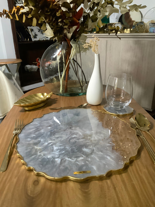 Set de Mesa Nacar Grey