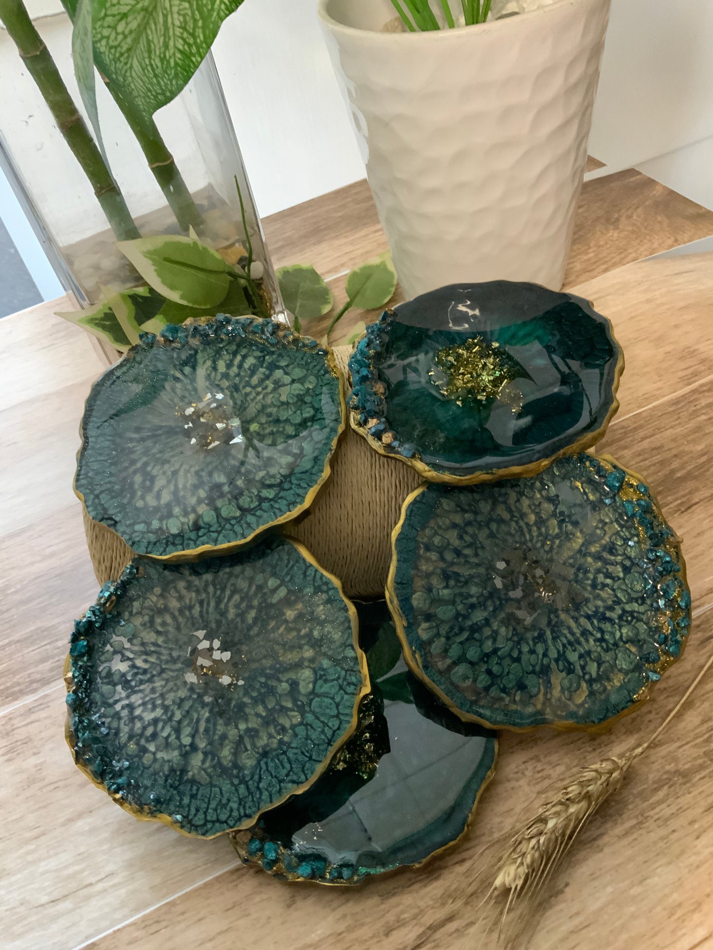 Portavasos Coral Cristal 🖤