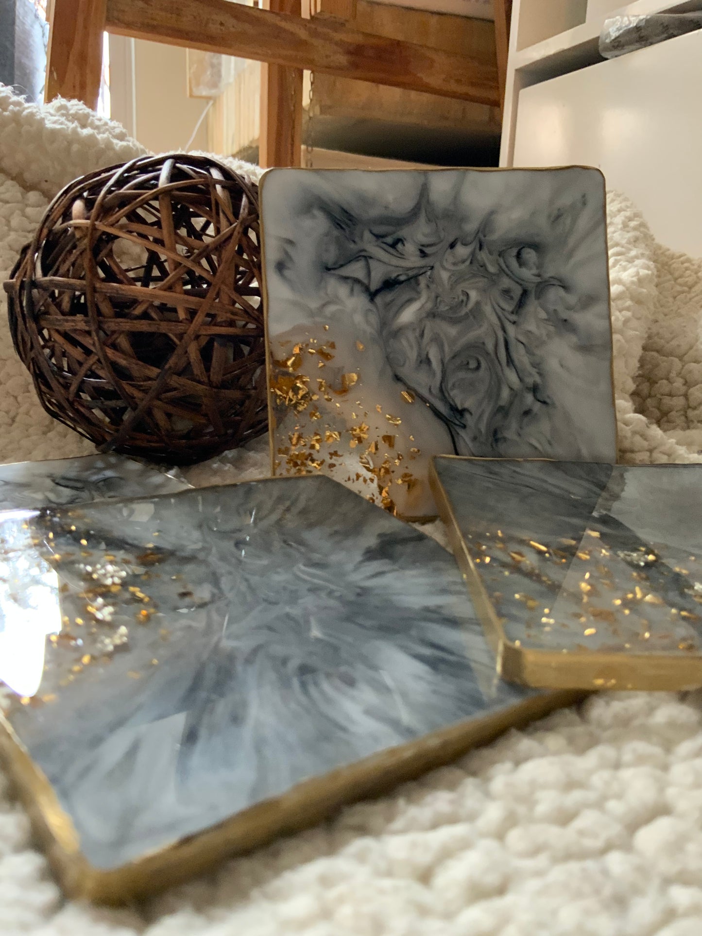 Portavasos Marble Deluxe