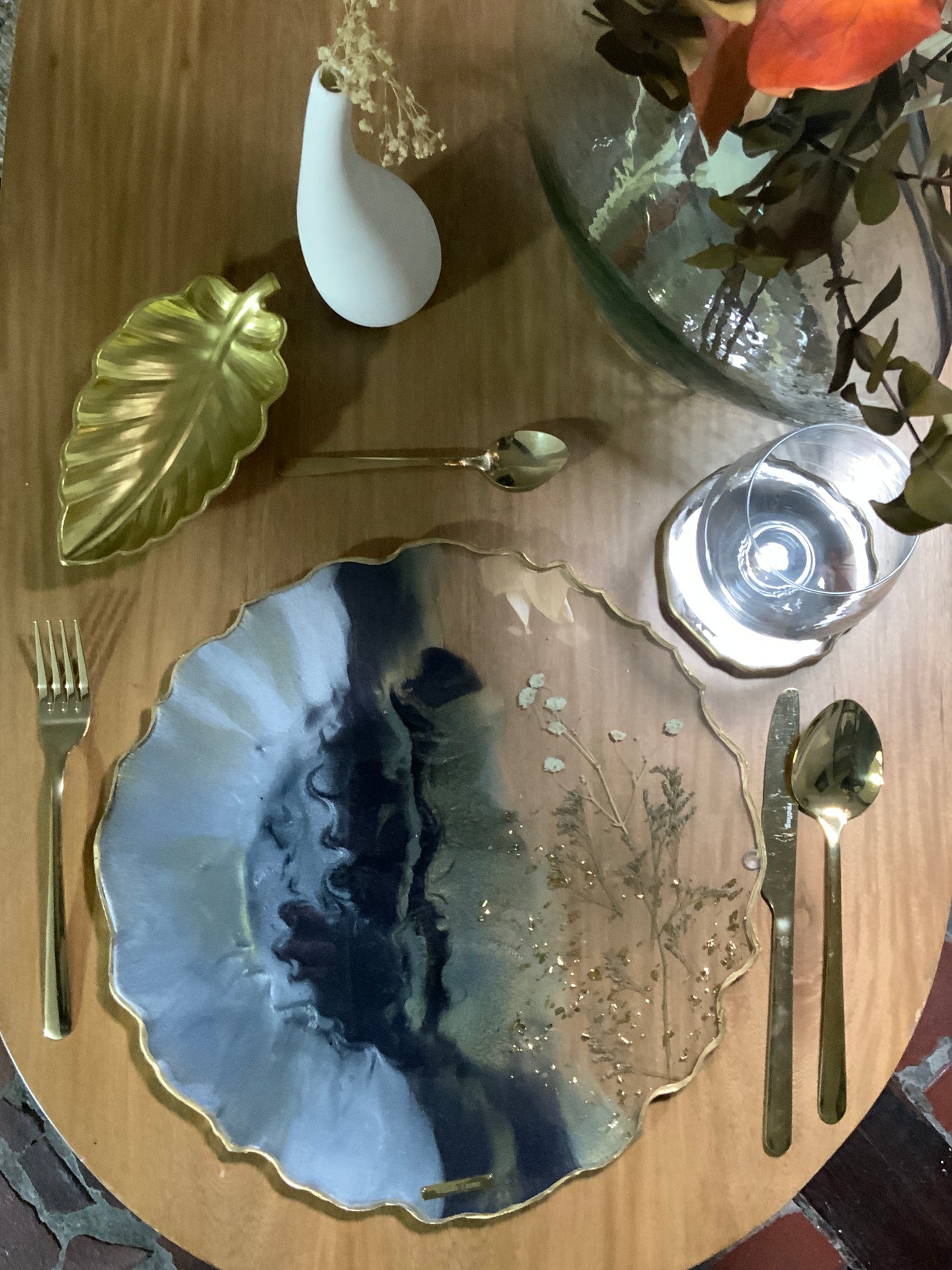 Set de Mesa Blue Sun